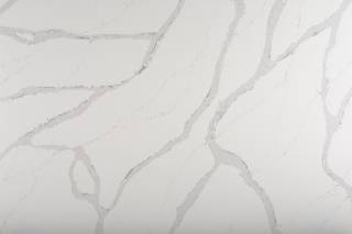 Аглокварцит CALACATTA BORGHINI 9444 (КАЛАКАТТА БОРДЖИНИ) - Quantra Quartz (Calacatta)
