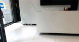 Административная стойка - Аглокварцит CRYSTAL ABSOLUTE WHITE(7117)