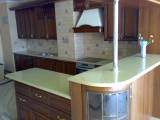 Барная стойка на кухне - Аглокварцит T610 PASTEL GREEN STARDUS(3792)