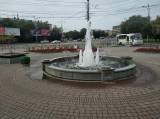 Фонтан в Иркутске
