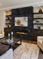 Камины - Кварцит BRILLIANT BLACK(5562)