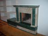 Камины - Мрамор DAINO REALE, Мрамор INDIAN GREEN(99)