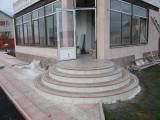 Круглое крыльцо - Гранит ЖЕЛЬТАУ 3(27)