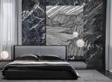 Облицовка стены - Мрамор FUSION BLACK(3534)