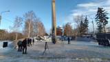 Стела "Город трудовой доблести" в г.Омске