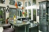 Столешницы для кухни - Гранит PEACOCK GREEN COM(7744)
