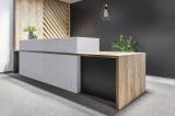 Стойка ресепшен - Аглокварцит BIANCO CARRARA EQTM 013(6454)